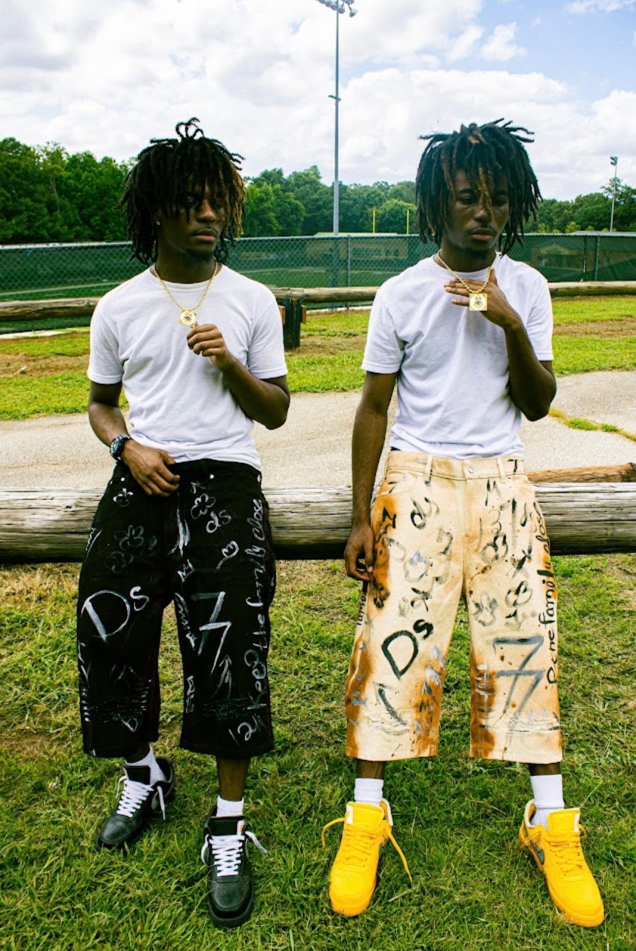 Graffiti 3/4 jorts