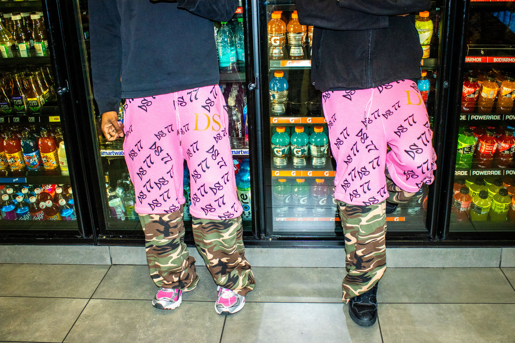 2 toned convertible sweats