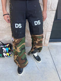 Two toned cargo pants